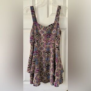 Free People Multicolor Paisley Dress